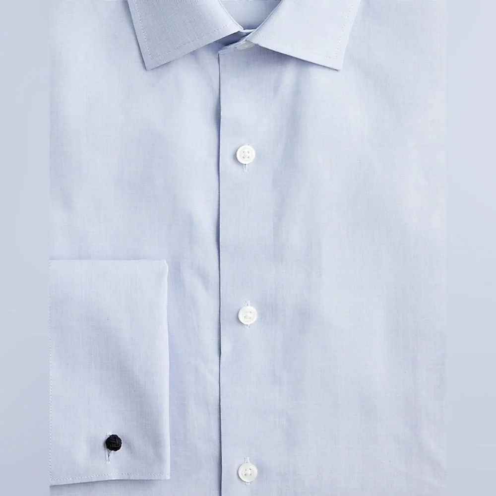 J Crew Ludlow Premium fine cotton dress shirt with french cuffs Item BN130